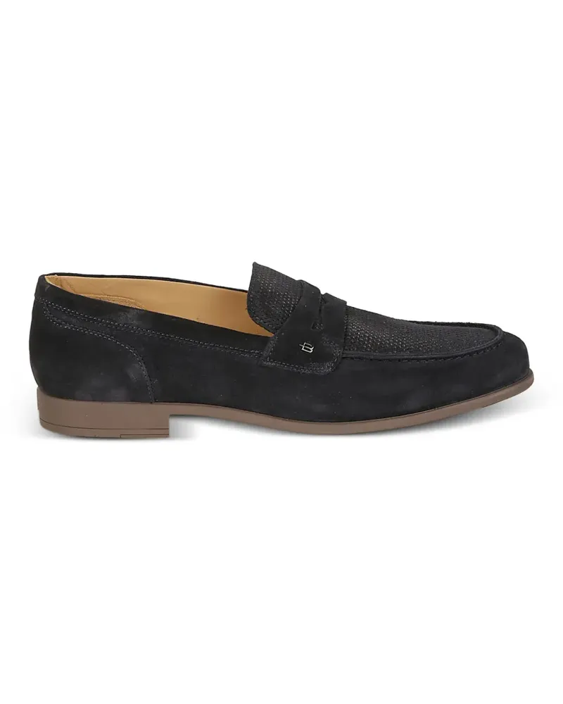 Baldinini suede loafers - Blau Blau