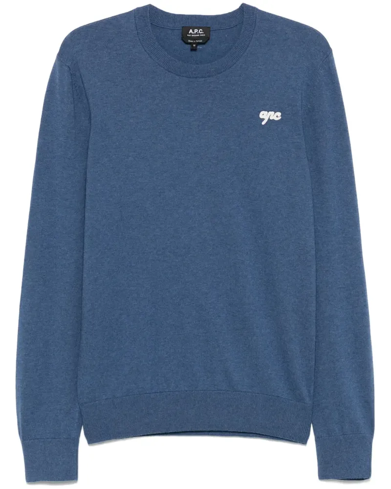 A.P.C. Neville Pullover - Blau Blau