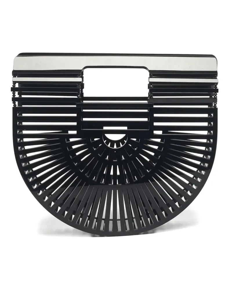 Cult Gaia Ark semi-circular clutch bag - Schwarz Schwarz