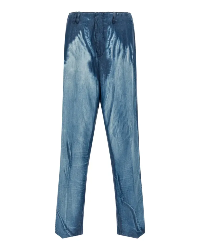 Diesel Jeans mit Bleach-Effekt - Blau Blau
