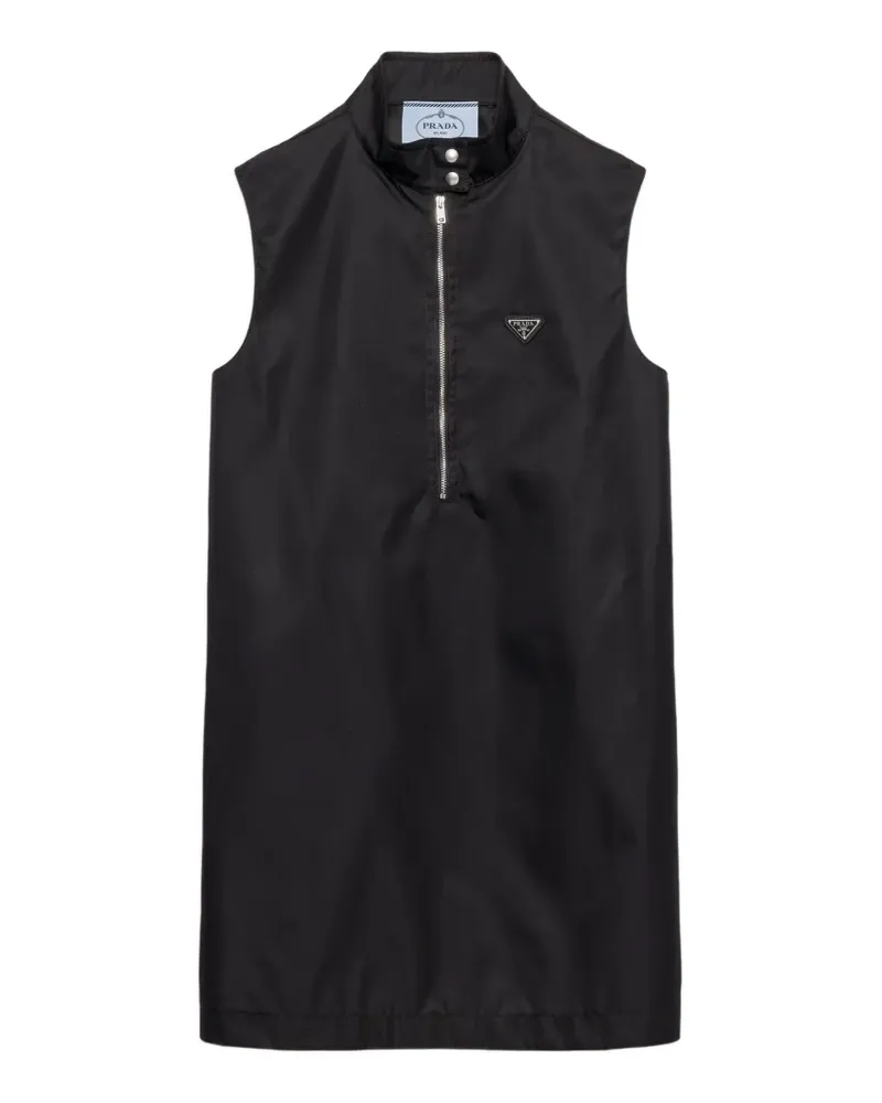 Prada Ärmelloses Kleid - Schwarz Schwarz