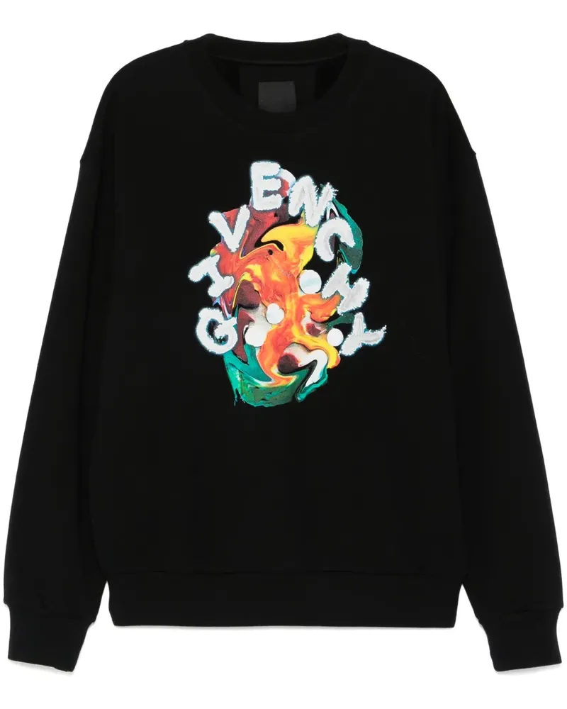 Givenchy Psychedelic Sweatshirt - Schwarz Schwarz