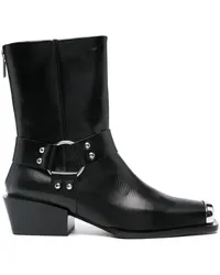 aeyde Wayne Bikerstiefel Schwarz