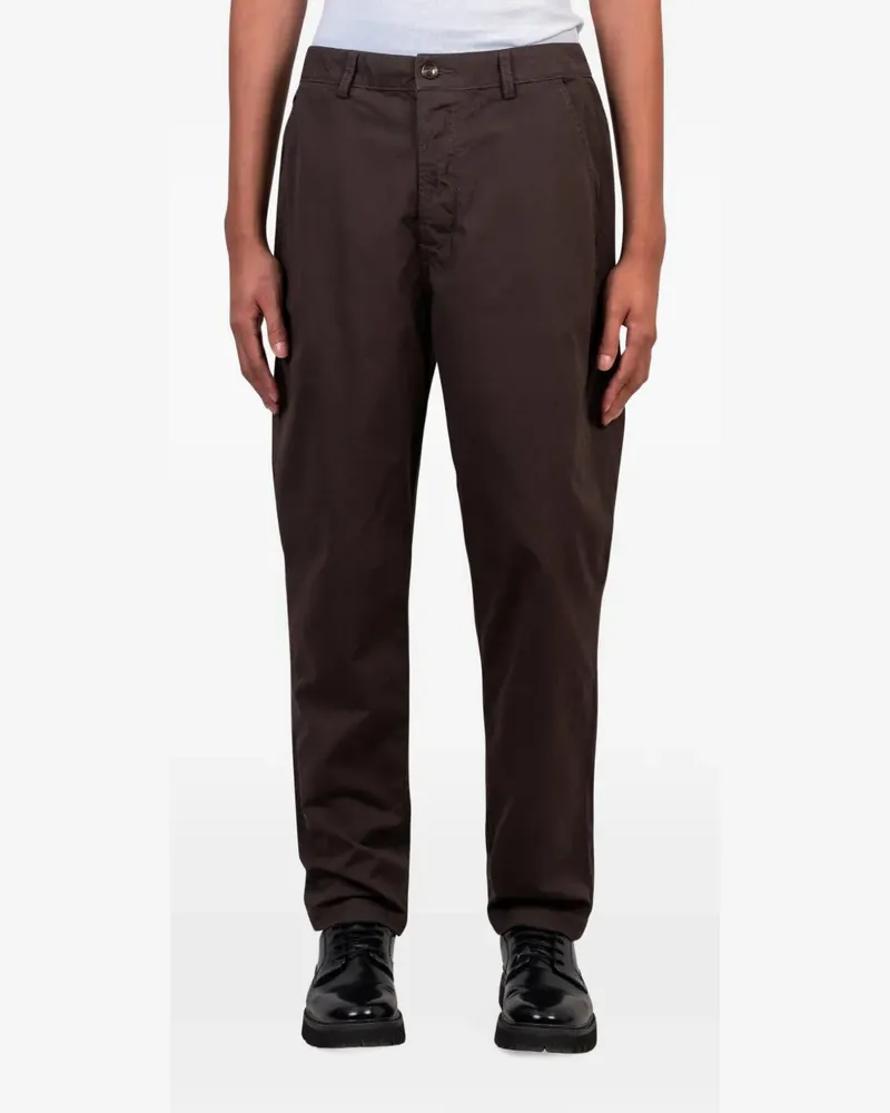 Universal Works military chino trousers - Braun Braun