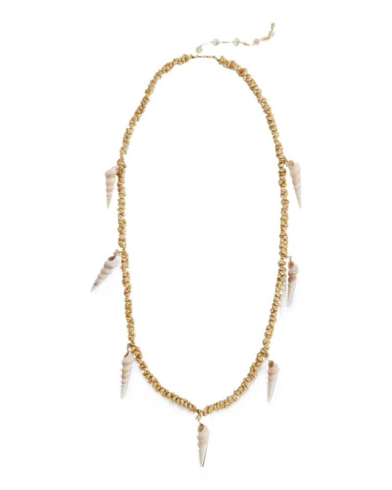 Valentino Garavani Jardin Aquatique Halskette mit Muscheln - Gold Gold