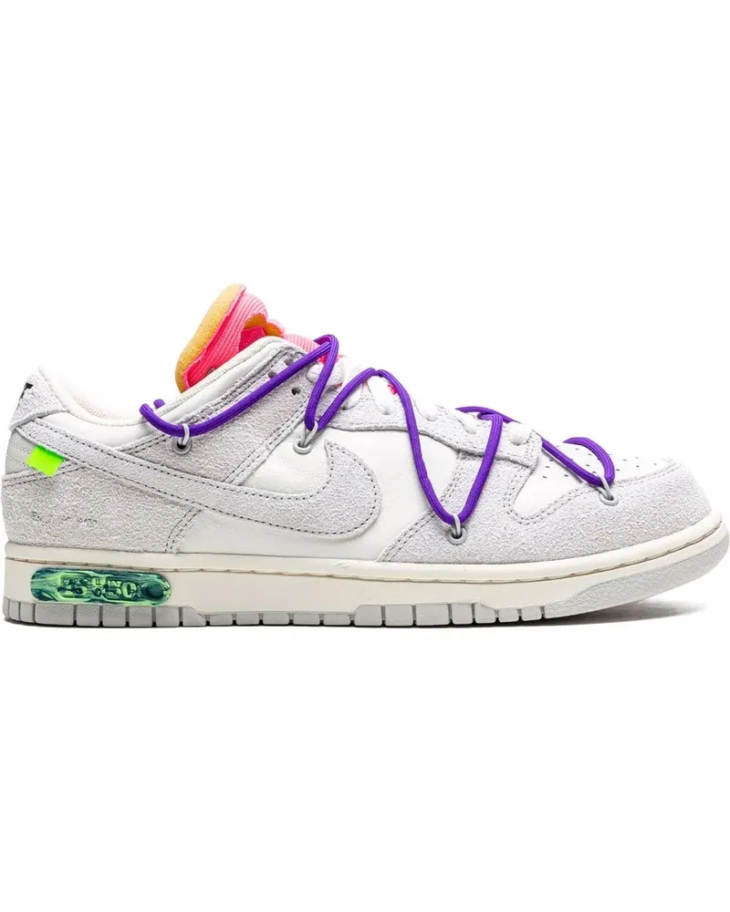 Nike x Off-White Dunk Low Lot 15 of 50 Sneakers - Grau Grau