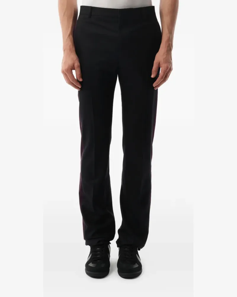 Givenchy side-stripe trousers - Schwarz Schwarz