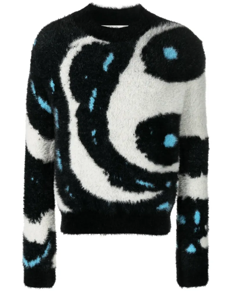 Namacheko Pullover mit gebürstetem Finish - Schwarz Schwarz