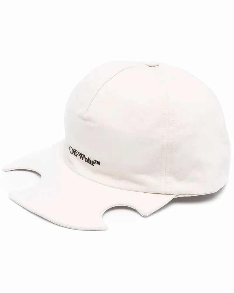 OFF-WHITE Baseballkappe mit Cut-Outs - Nude Nude