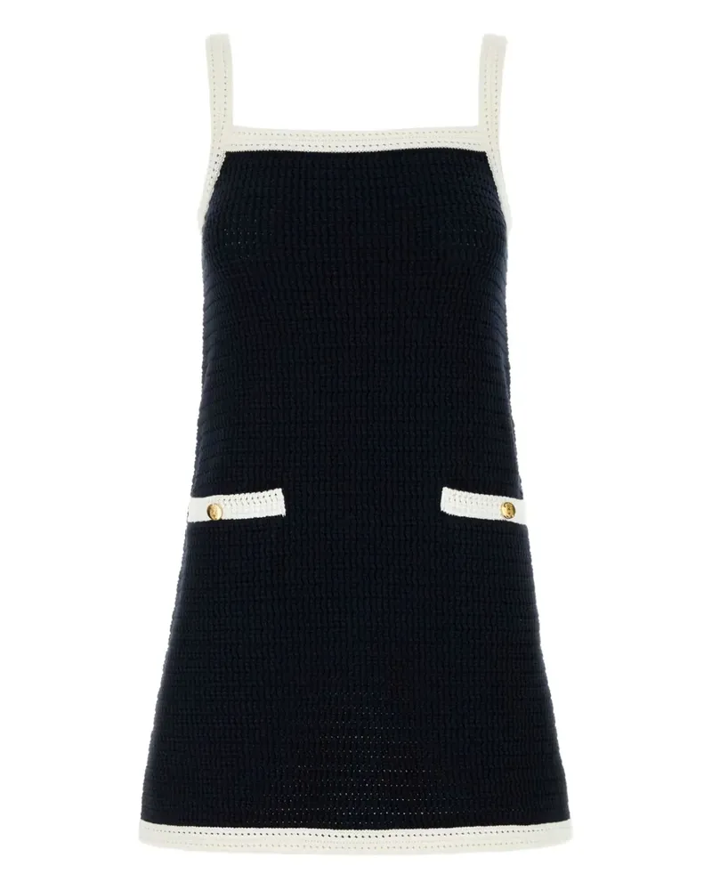 Gucci Gehäkeltes Minikleid - Blau Blau