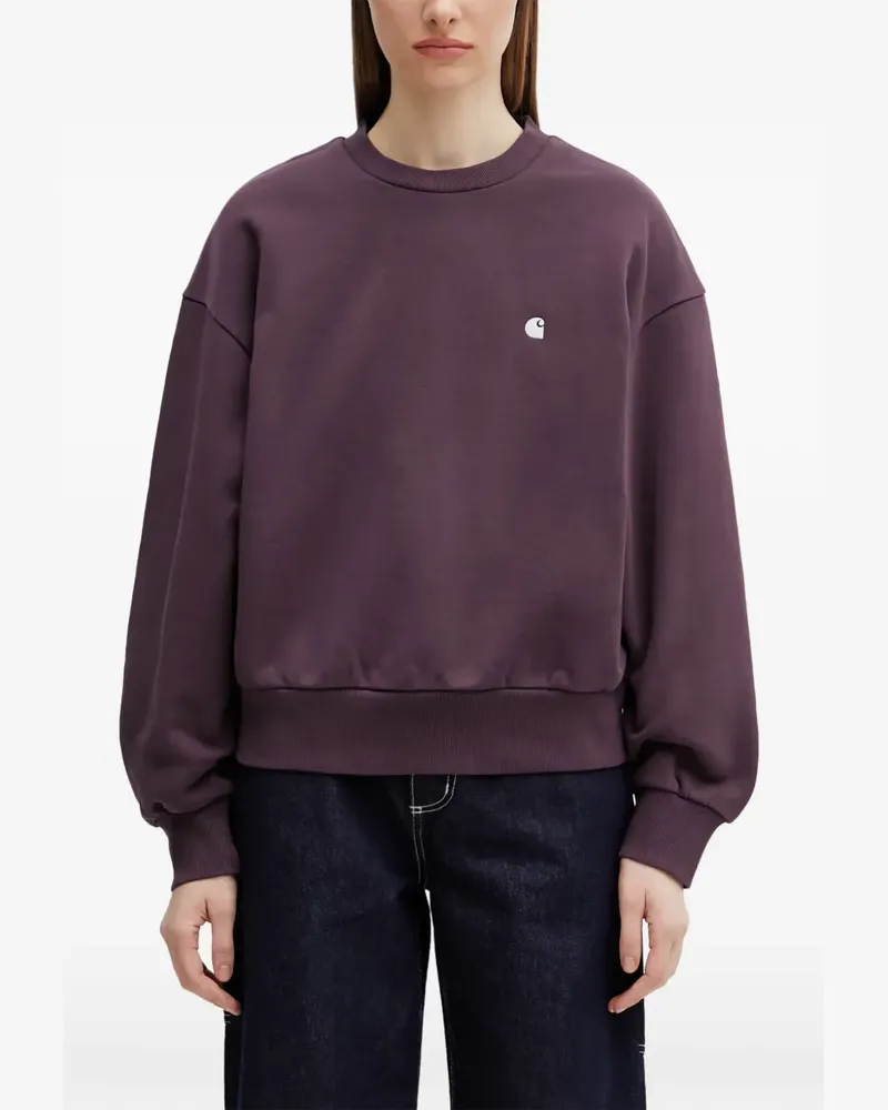 Carhartt WIP Casey logo-embroidered sweatshirt - Violett Violett