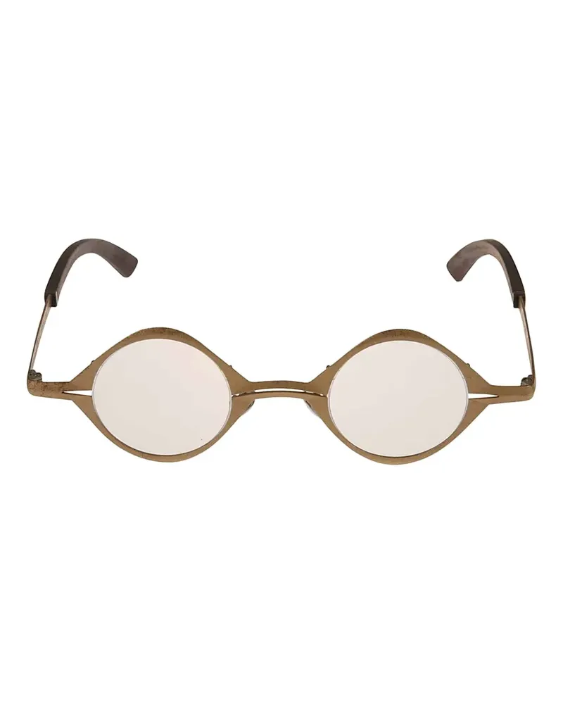 RIGARDS Brille mit rundem Gestell - Braun Braun