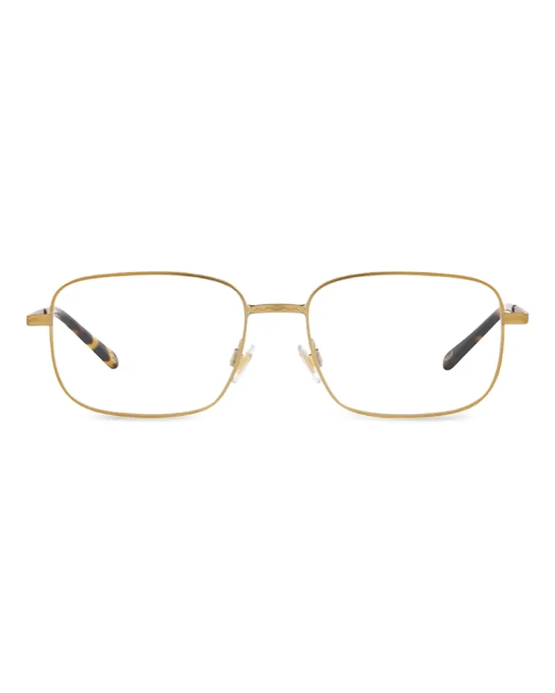 Ralph Lauren Brille mit eckigem Gestell - Gold Gold