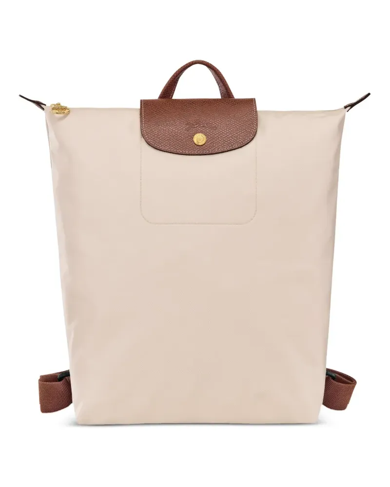 Longchamp Mittelgroßer Le Pliage Rucksack - Nude Nude