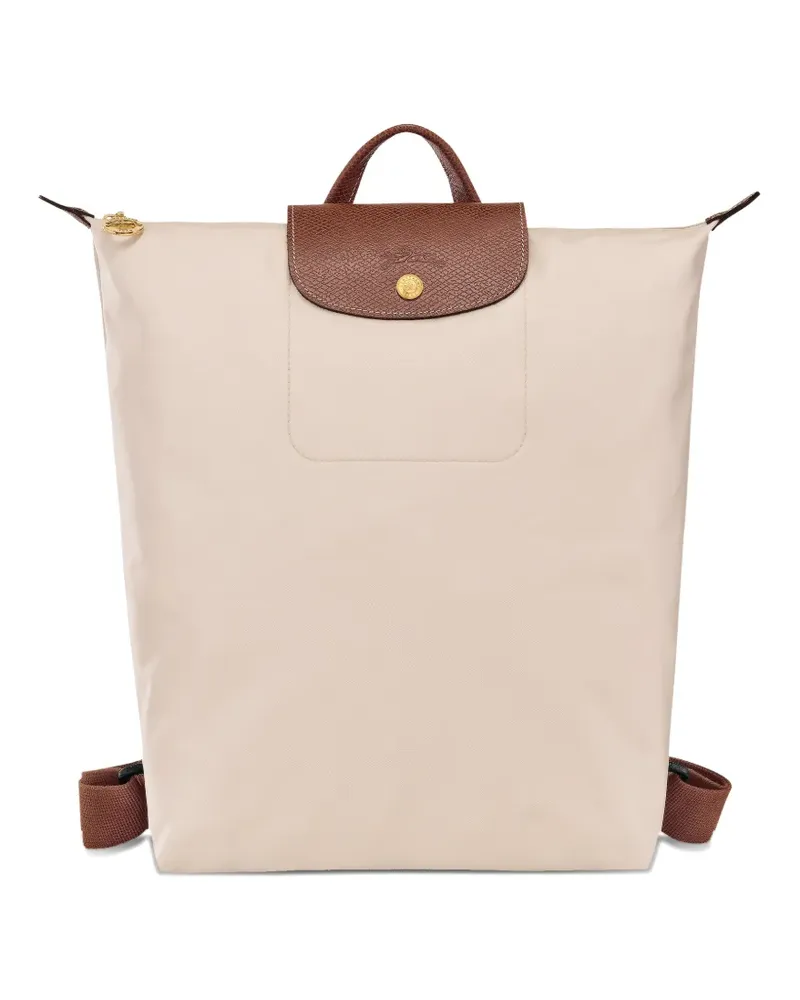 Longchamp Mittelgroßer Le Pliage Rucksack - Nude Nude