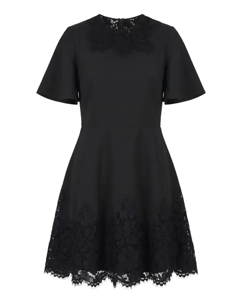 Valentino Garavani Kleid mit Spitze - Schwarz Schwarz