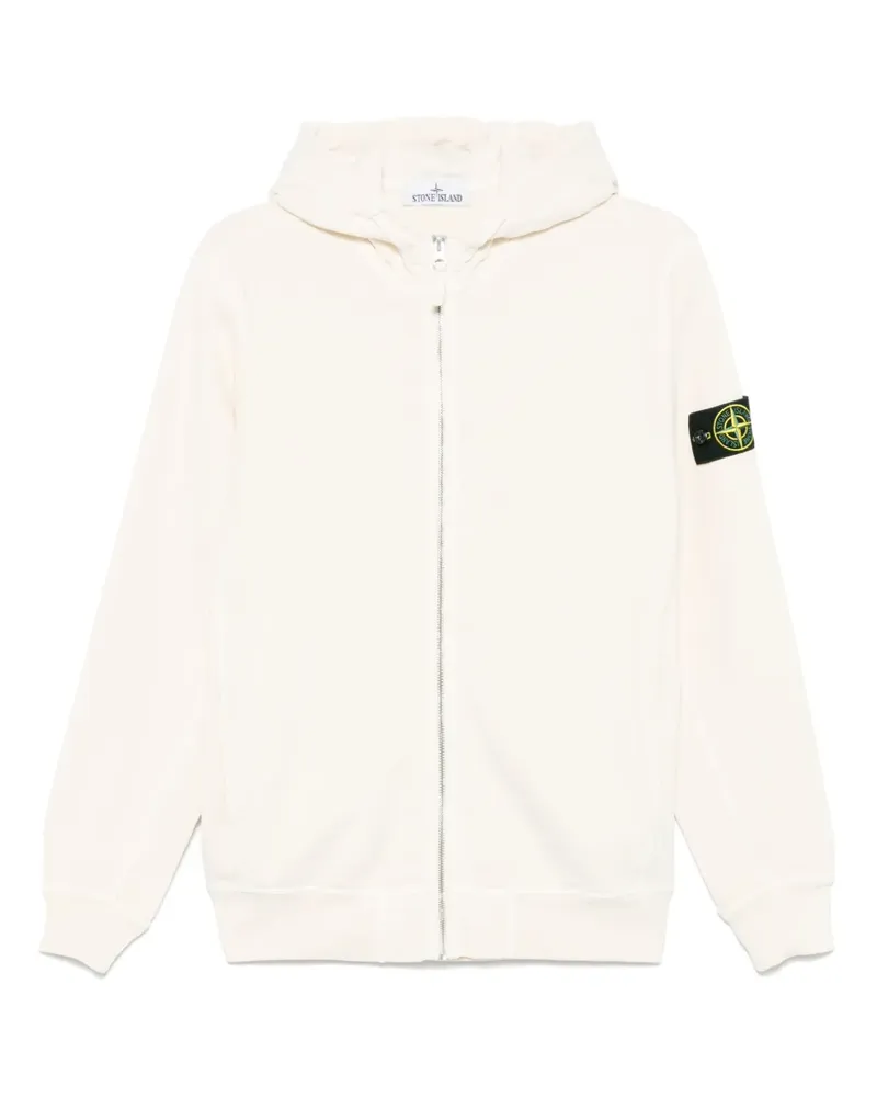 Stone Island Hoodie aus Malfilé-Fleece - Nude Nude