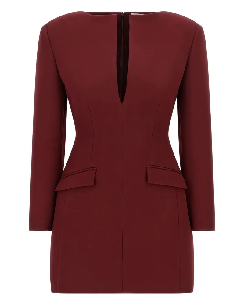 ANDAMANE Minikleid mit Pattentaschen - Rot Rot