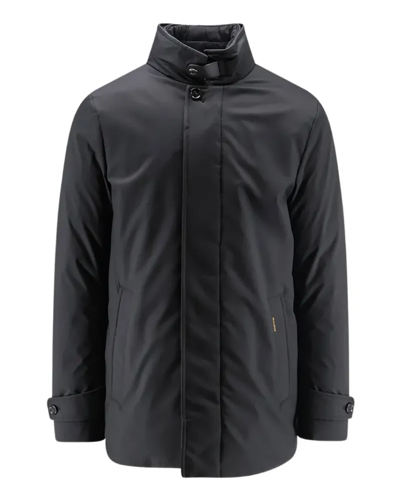 MOORER Reis Jacke mit Knöpfen - Schwarz Schwarz