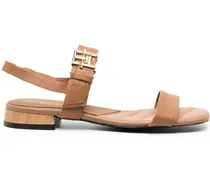 Sandalen mit Logo-Schnalle