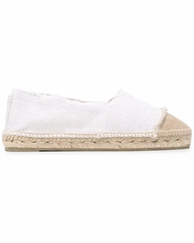 Castañer Zweifarbige Kampala Espadrilles - Weiß Weiß