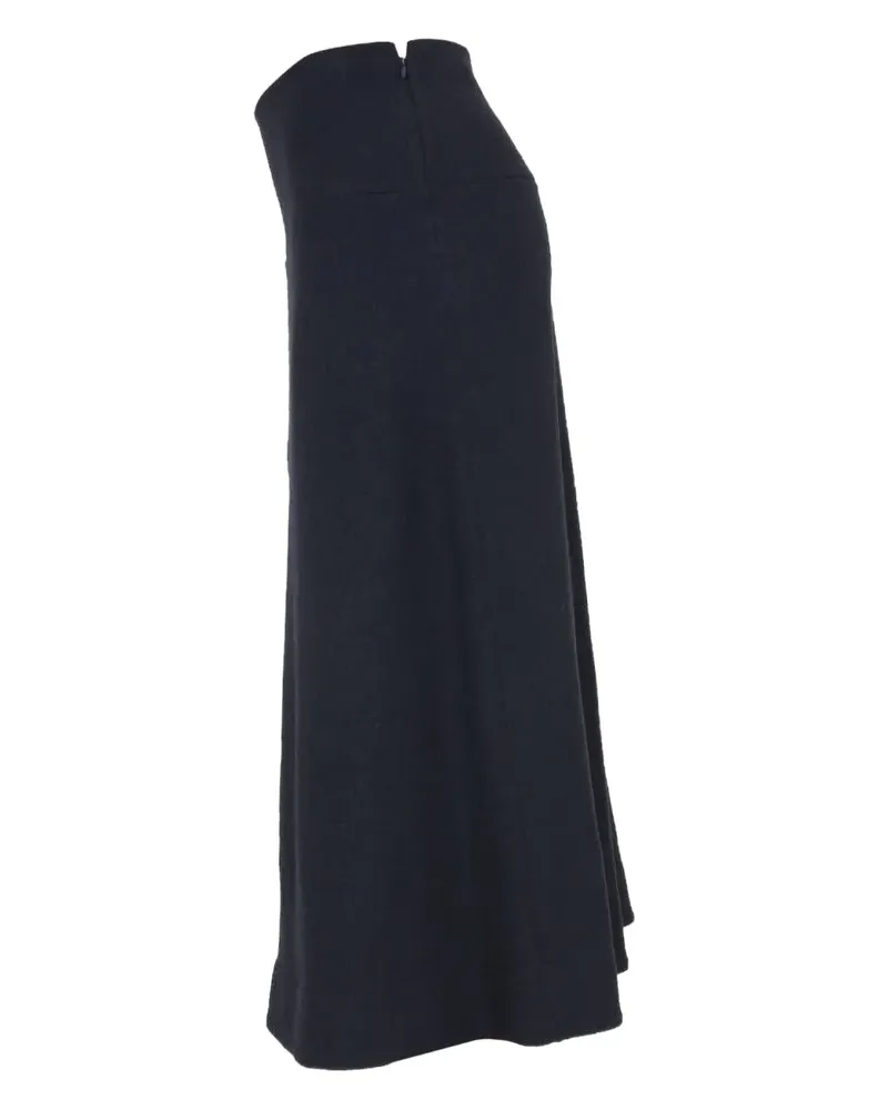 Jil Sander zip-fastening midi skirt - Blau Blau