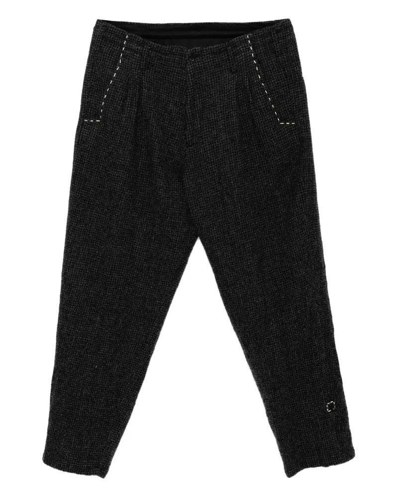 Yohji Yamamoto Hose mit geradem Bein - Grau Grau