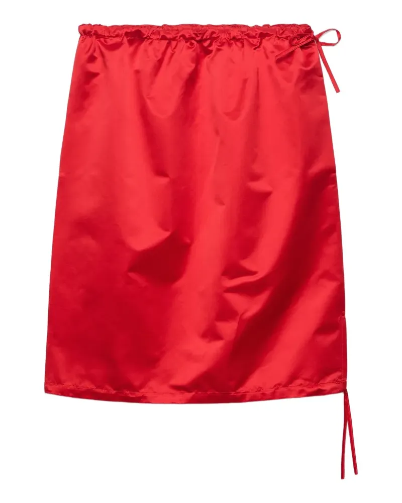 Prada satin skirt - Rot Rot