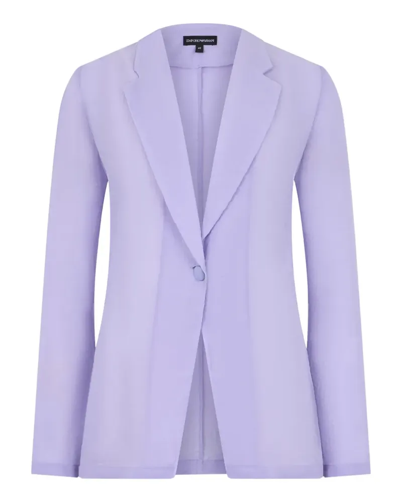 Emporio Armani Klassische Jacke - Violett Violett