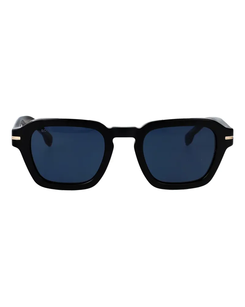 HUGO BOSS square-frame sunglasses - Schwarz Schwarz