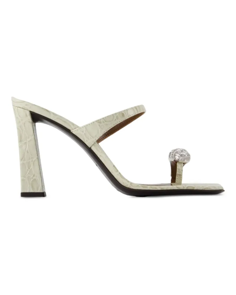 Giuseppe Zanotti Icon Ring Sandalen - Nude Nude