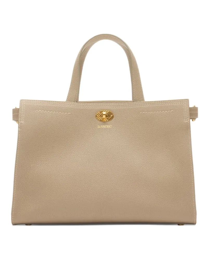 Burberry Handtasche mit Drehverschluss - Nude Nude