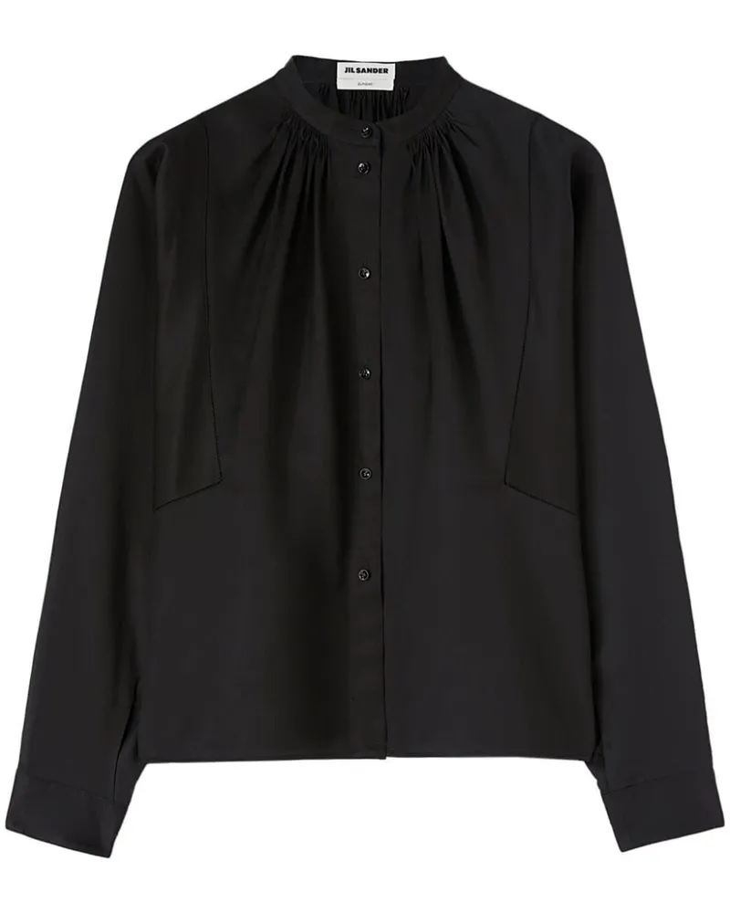 Jil Sander Klassisches Sweatshirt - Schwarz Schwarz