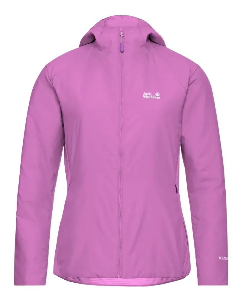 Jack Wolfskin Kapuzenjacke mit Reißverschluss - Rosa Rosa