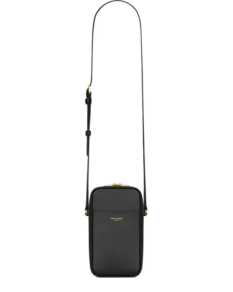 Saint Laurent zip-fastening shoulder bag - Schwarz Schwarz