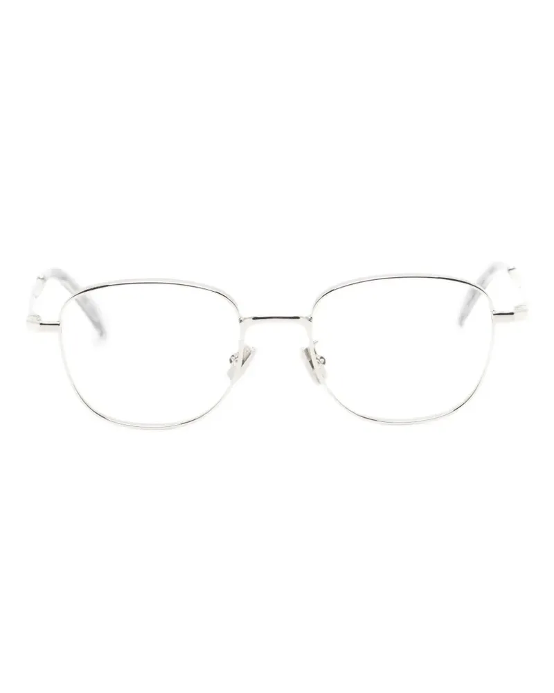 Kenzo Weave Brille mit geometrischem Gestell - Silber Silber