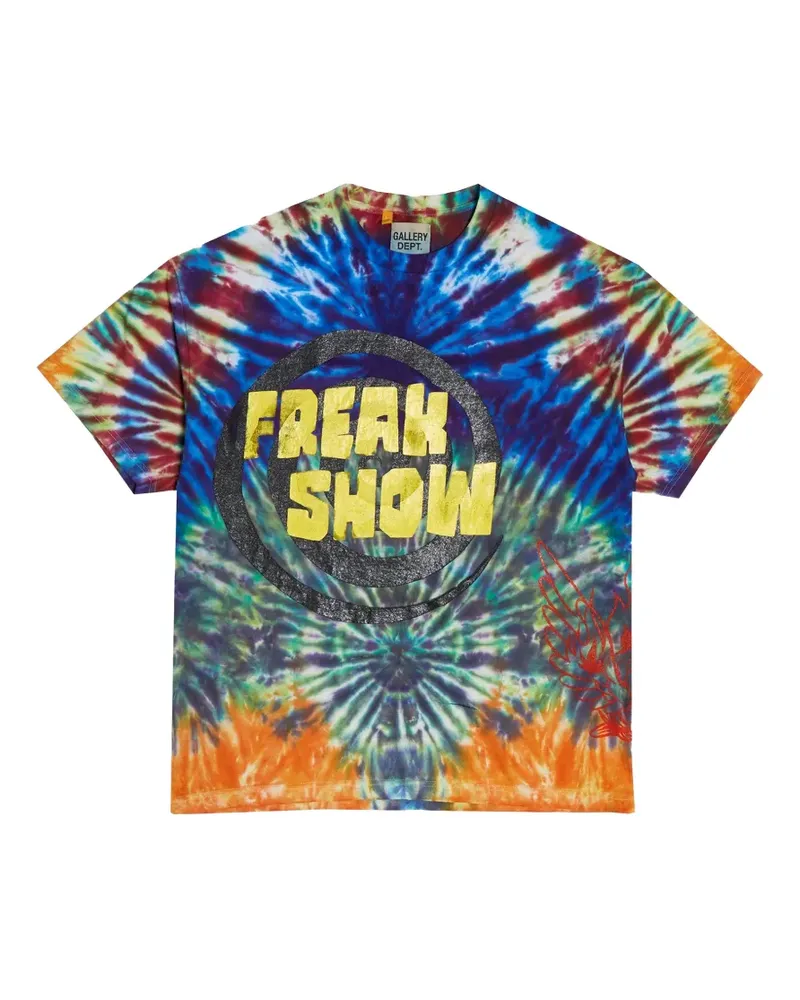 GALLERY DEPT. T-Shirt mit Batikmuster - Blau Blau