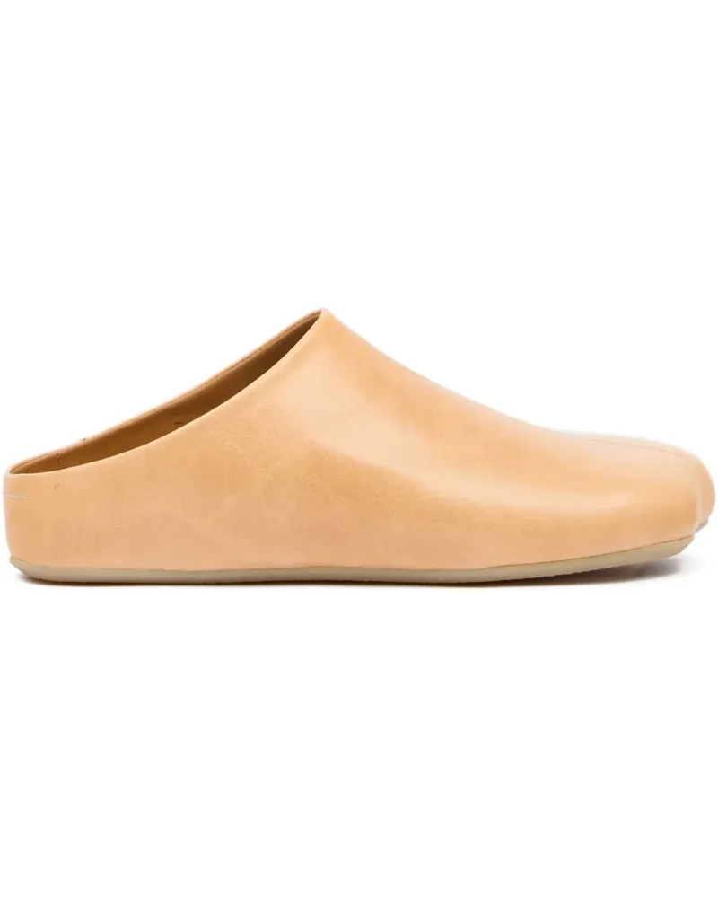 Maison Margiela Slipper mit eckiger Kappe - Nude Nude