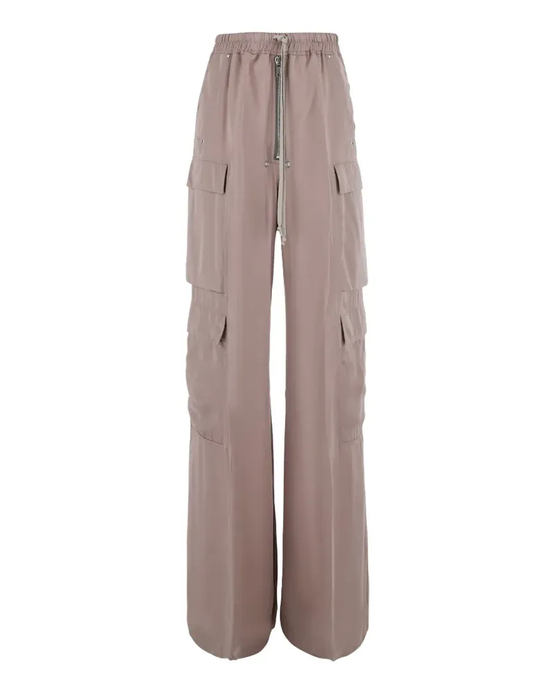 Rick Owens Cargobelas drawstring-waist cargo pants - Rosa Rosa
