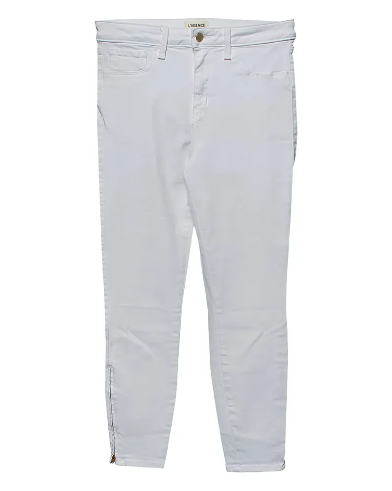L'Agence Andrea Jeans mit Reißverschluss - Weiß Weiß