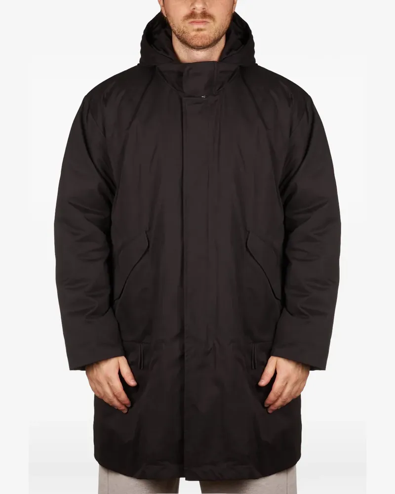 Paltò padded coat - Schwarz Schwarz