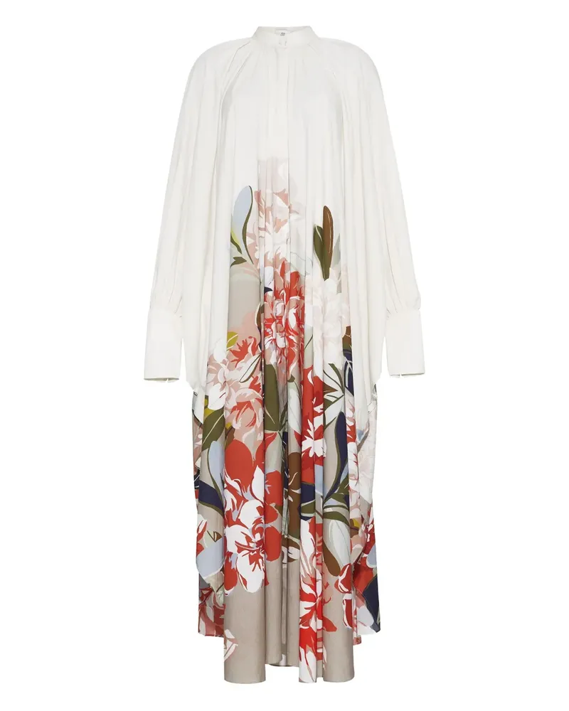 Adam Lippes Rysa Maxikleid - Nude Nude