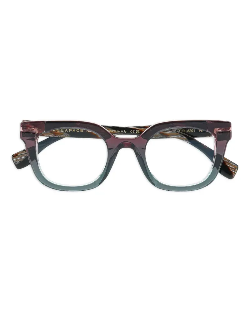 Face à Face Friday Brille mit eckigem Gestell - Violett Violett