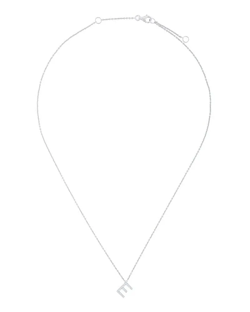 Alinka 18kt ' ID' Weißgoldhalskette - Metallic Metallic