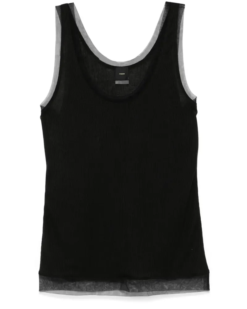 Pinko Clark Tanktop - Schwarz Schwarz