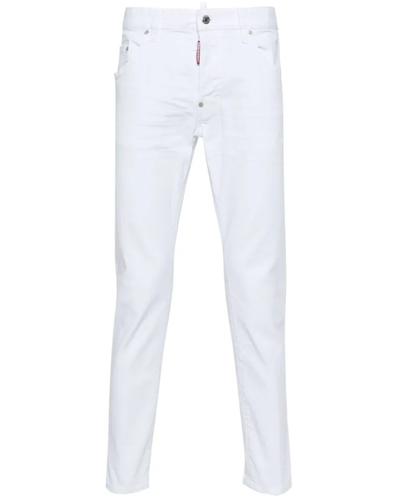 Dsquared2 Skater Slim-Fit-Jeans - Weiß Weiß