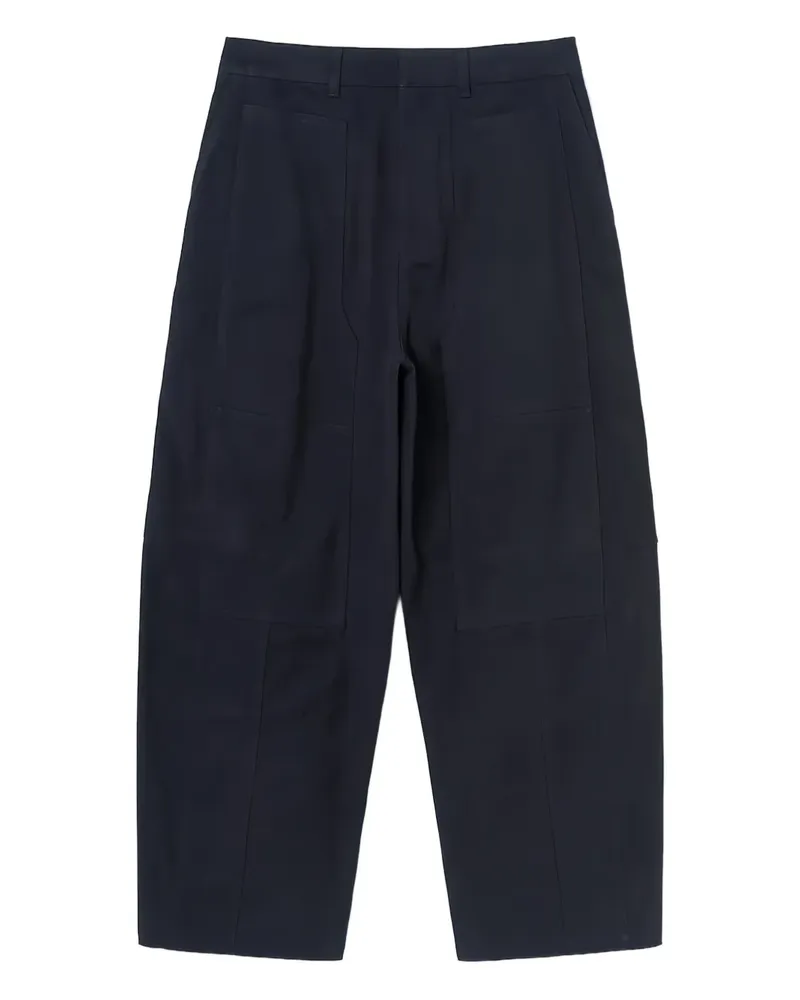 JUUN.J Hose mit Kontrasteinsätzen - Blau Blau