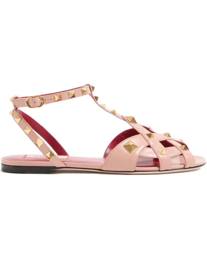 Valentino Garavani Rockstud Pantoletten - Rosa Rosa
