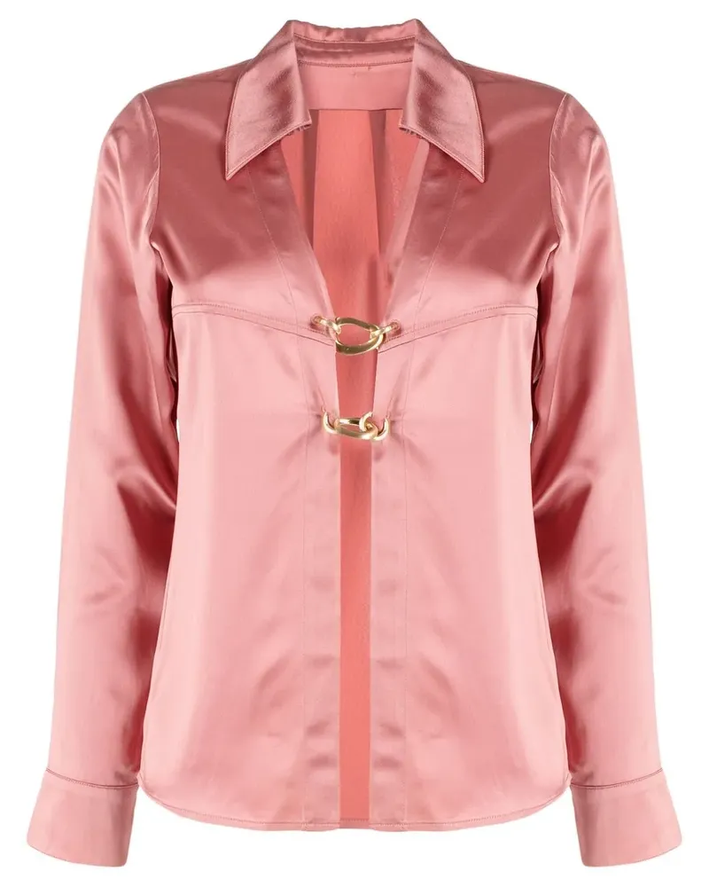 Cult Gaia Yoona Hemd - Rosa Rosa