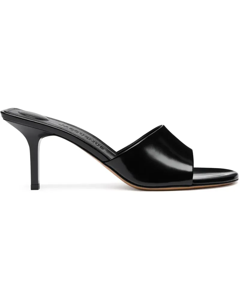 Jacquemus Les Cubisto Mules - Schwarz Schwarz